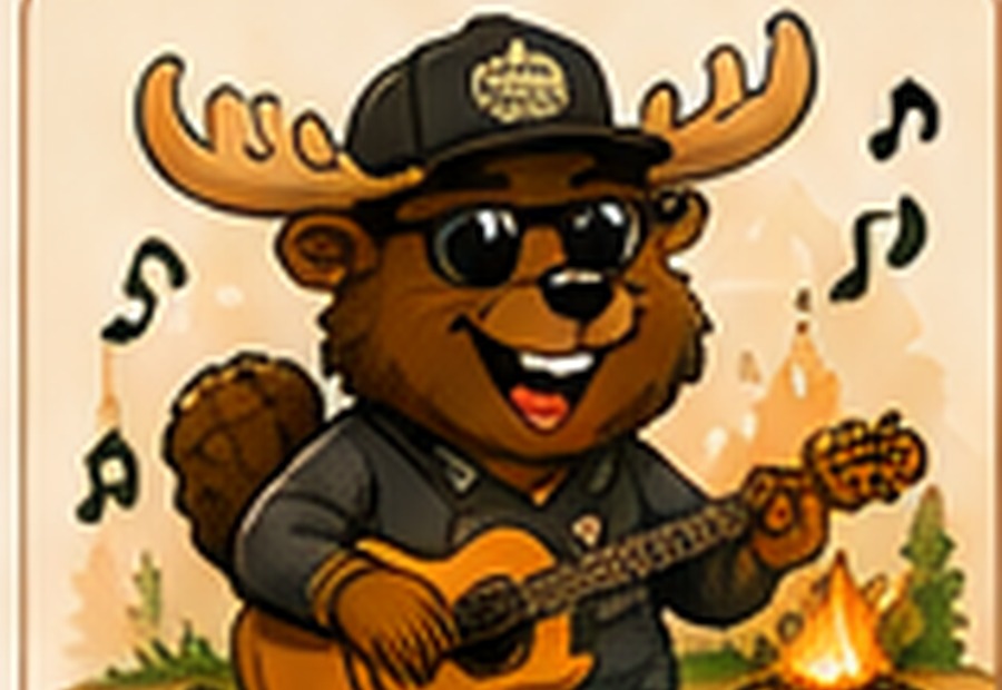 Cartoon Timber Festival Canada artwork